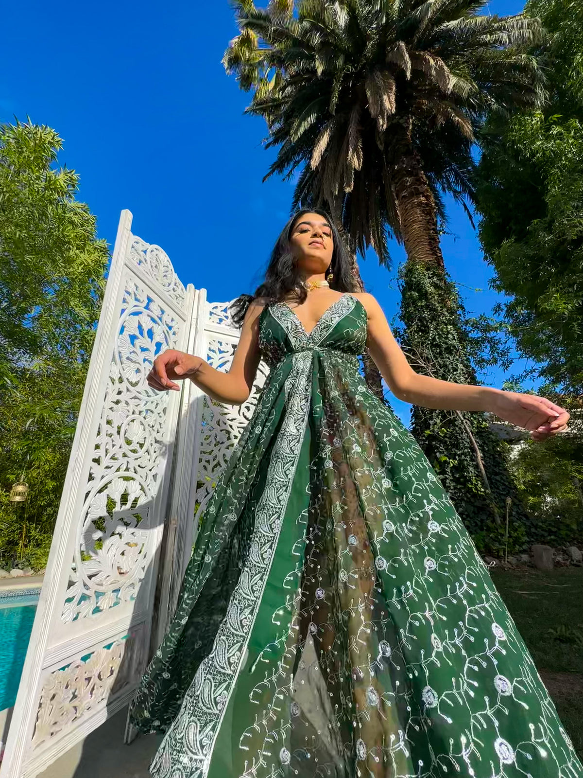 Emerald Diamonds Magic Dress