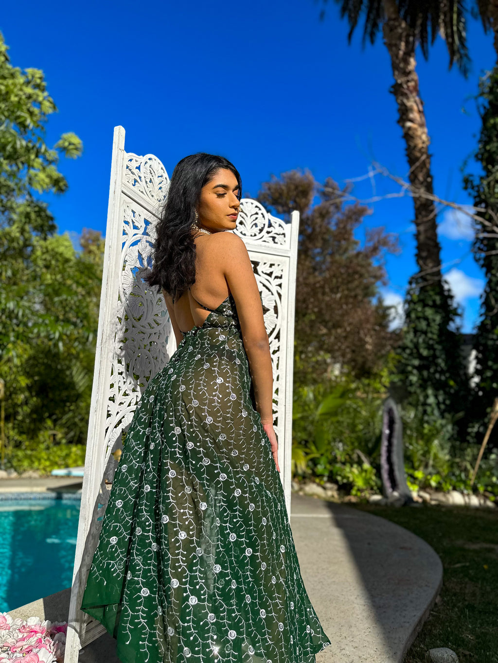 Emerald Diamonds Magic Dress