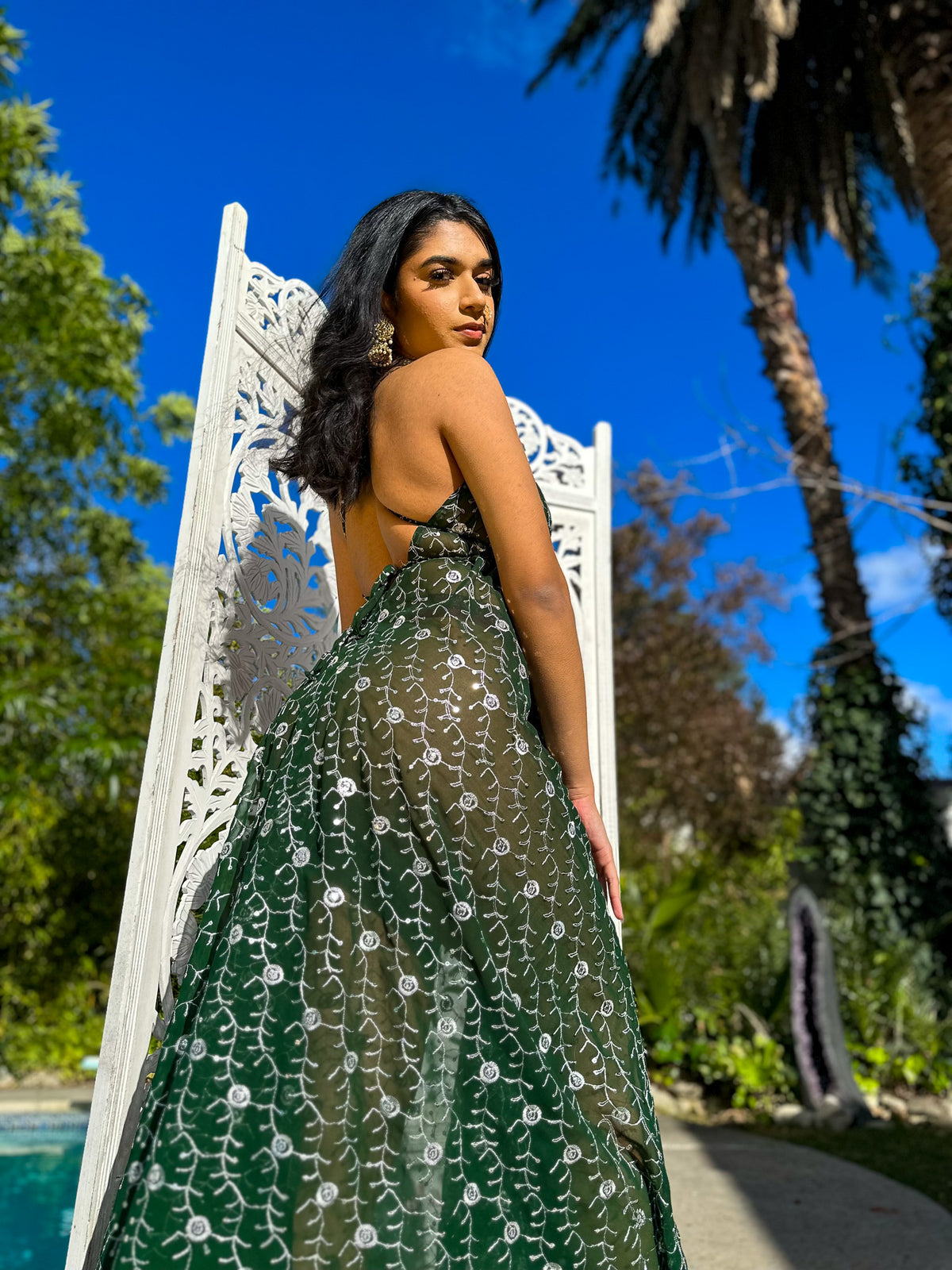 Emerald Diamonds Magic Dress