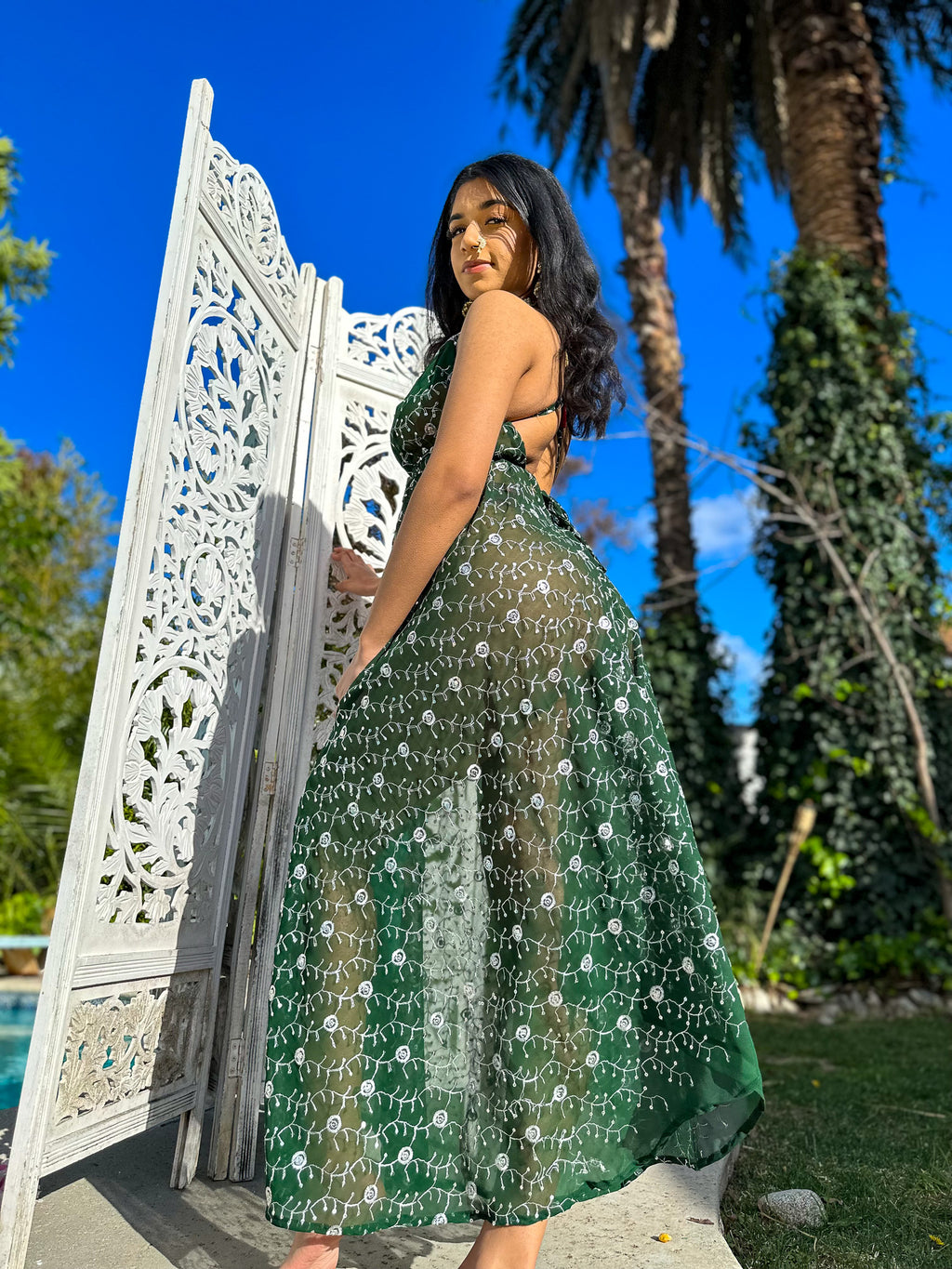 Emerald Diamonds Magic Dress