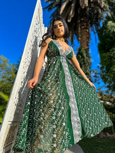 Emerald Diamonds Magic Dress