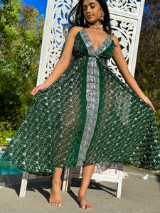 Emerald Diamonds Magic Dress