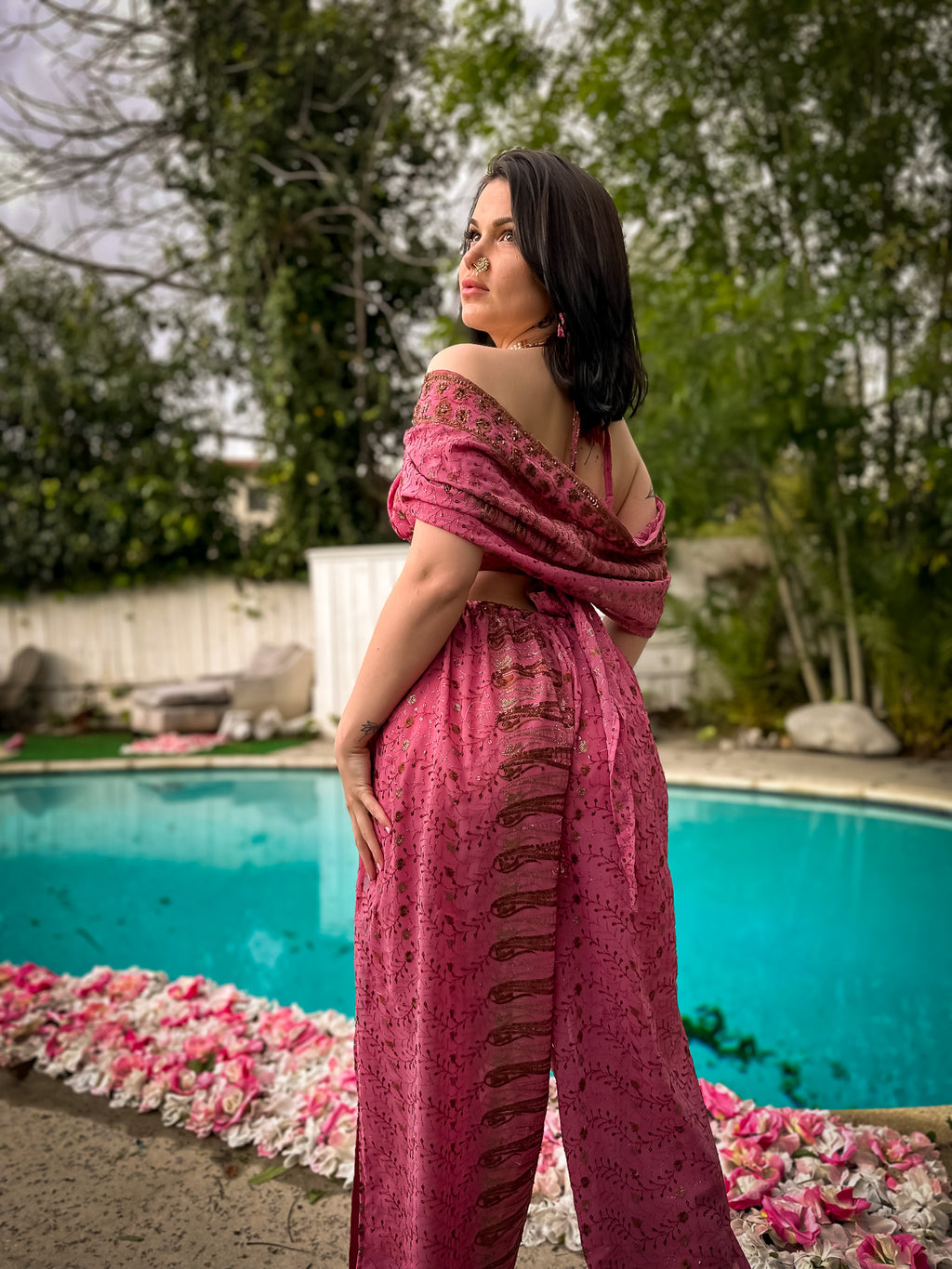 Golden Baby Girl Jasmine Set
