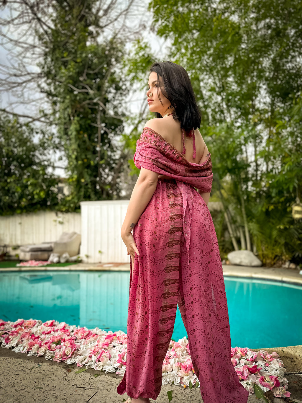 Golden Baby Girl Jasmine Set