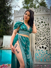 Load image into Gallery viewer, Turquoise Diamonds Jasmine Set
