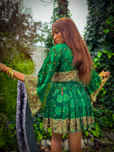 Load image into Gallery viewer, Emerald Elixir Babydoll Dress
