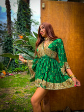 Load image into Gallery viewer, Emerald Elixir Babydoll Dress
