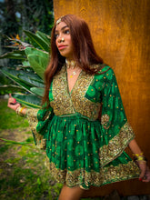 Load image into Gallery viewer, Emerald Elixir Babydoll Dress
