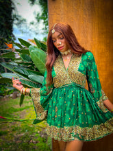 Load image into Gallery viewer, Emerald Elixir Babydoll Dress
