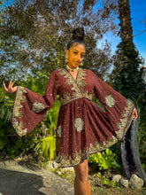 Load image into Gallery viewer, Golden Cacao Babydoll Dress
