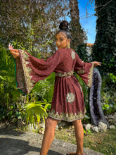 Load image into Gallery viewer, Golden Cacao Babydoll Dress
