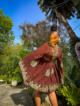 Load image into Gallery viewer, Golden Cacao Babydoll Dress
