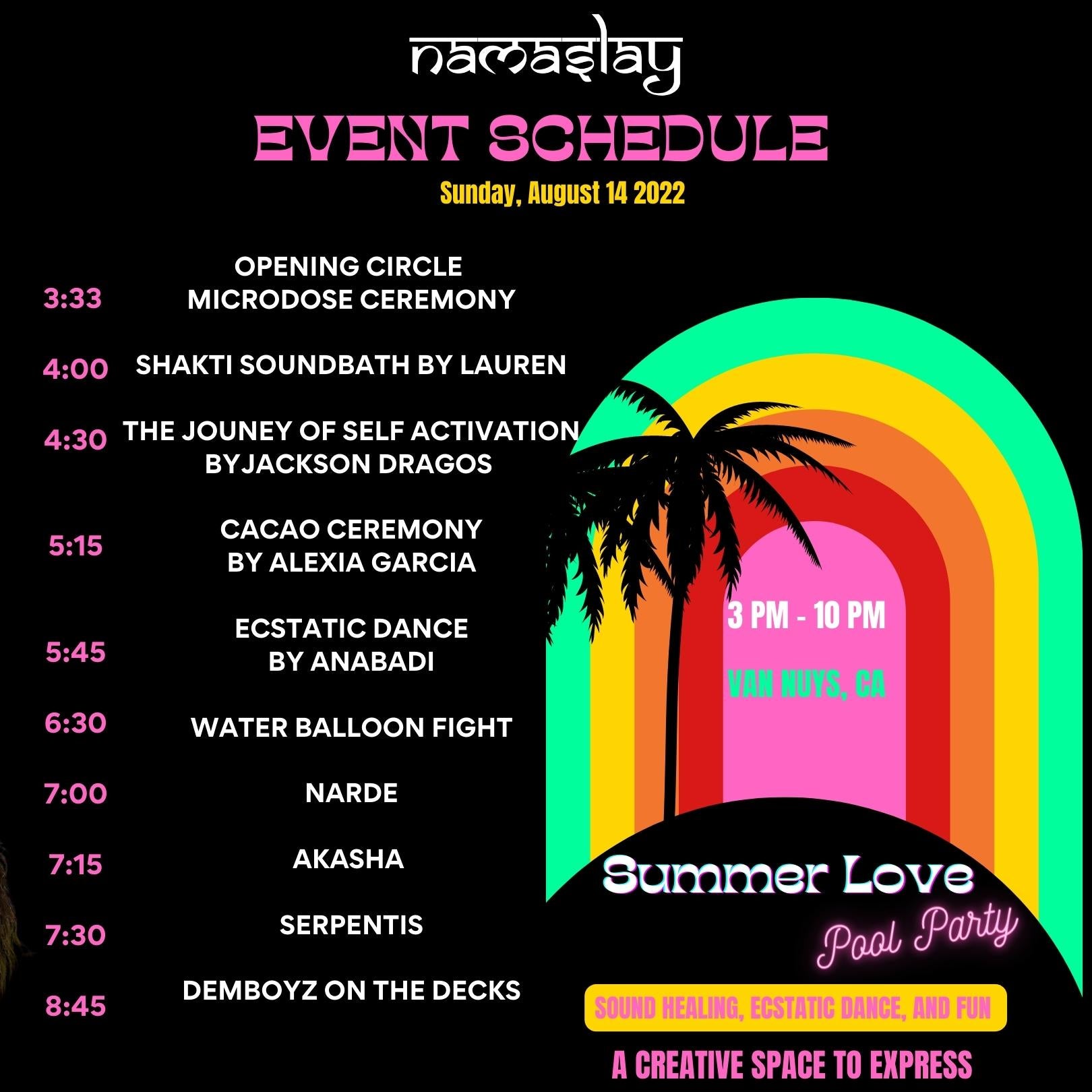 Summer Love Pool Party