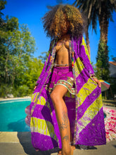 Load image into Gallery viewer, Amethyst Divine Mini Goddess Skirt
