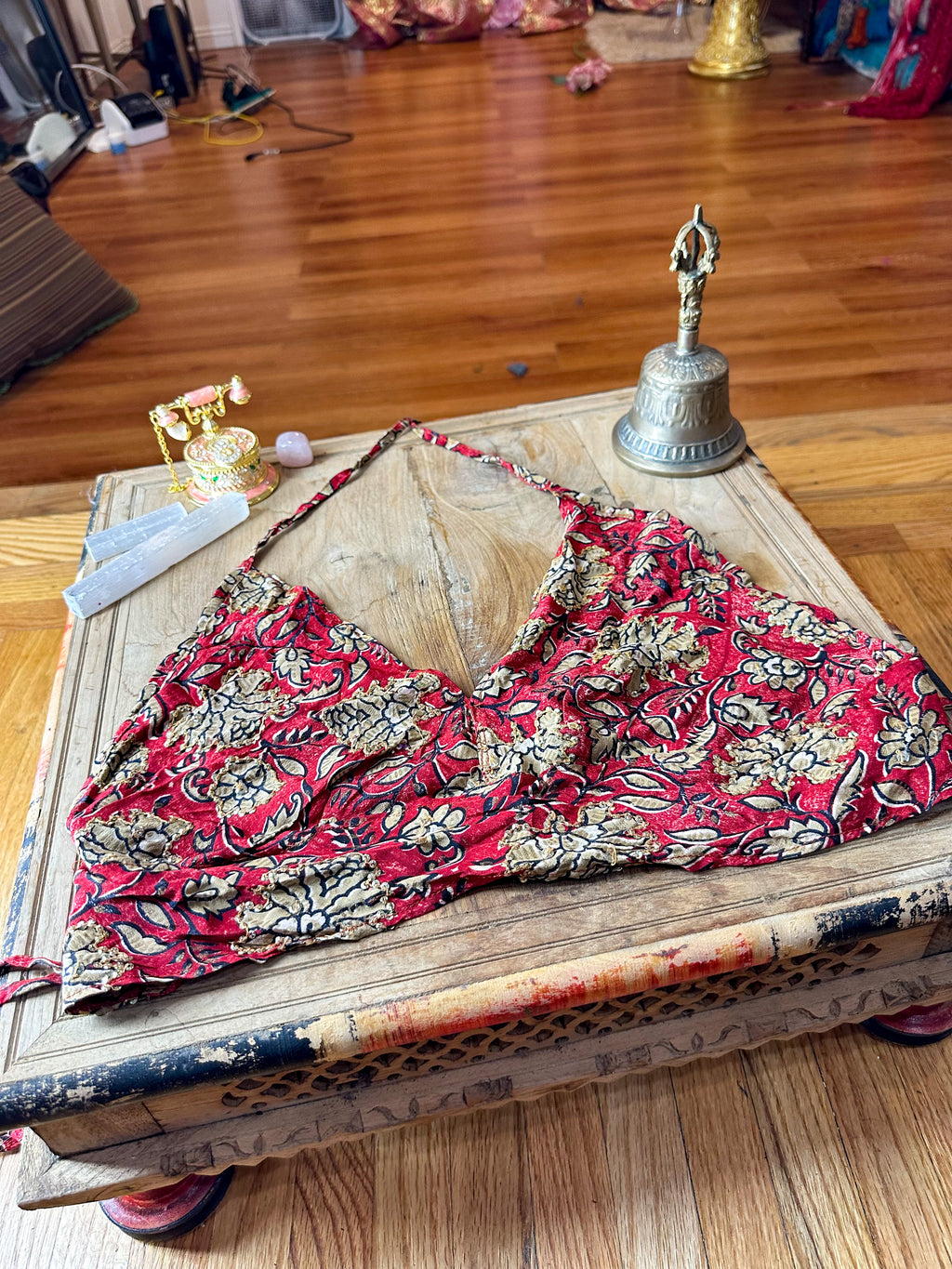 Bohemian Silk Love Halter Top
