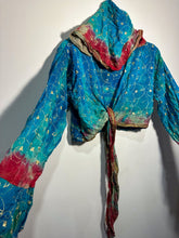 Load image into Gallery viewer, Ocean Love Hoodie Wrap Top
