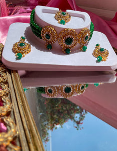 The Emerald Empire Necklace Set