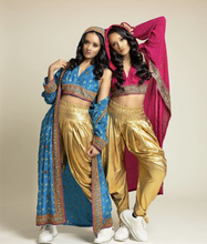 Load image into Gallery viewer, The Poonam Pink Hooded Kimono
