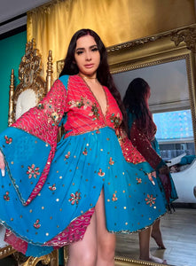 Fire Lotus Babydoll Dress
