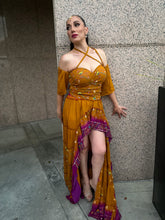 Load image into Gallery viewer, Bandhani Sunflower Goddess Set
