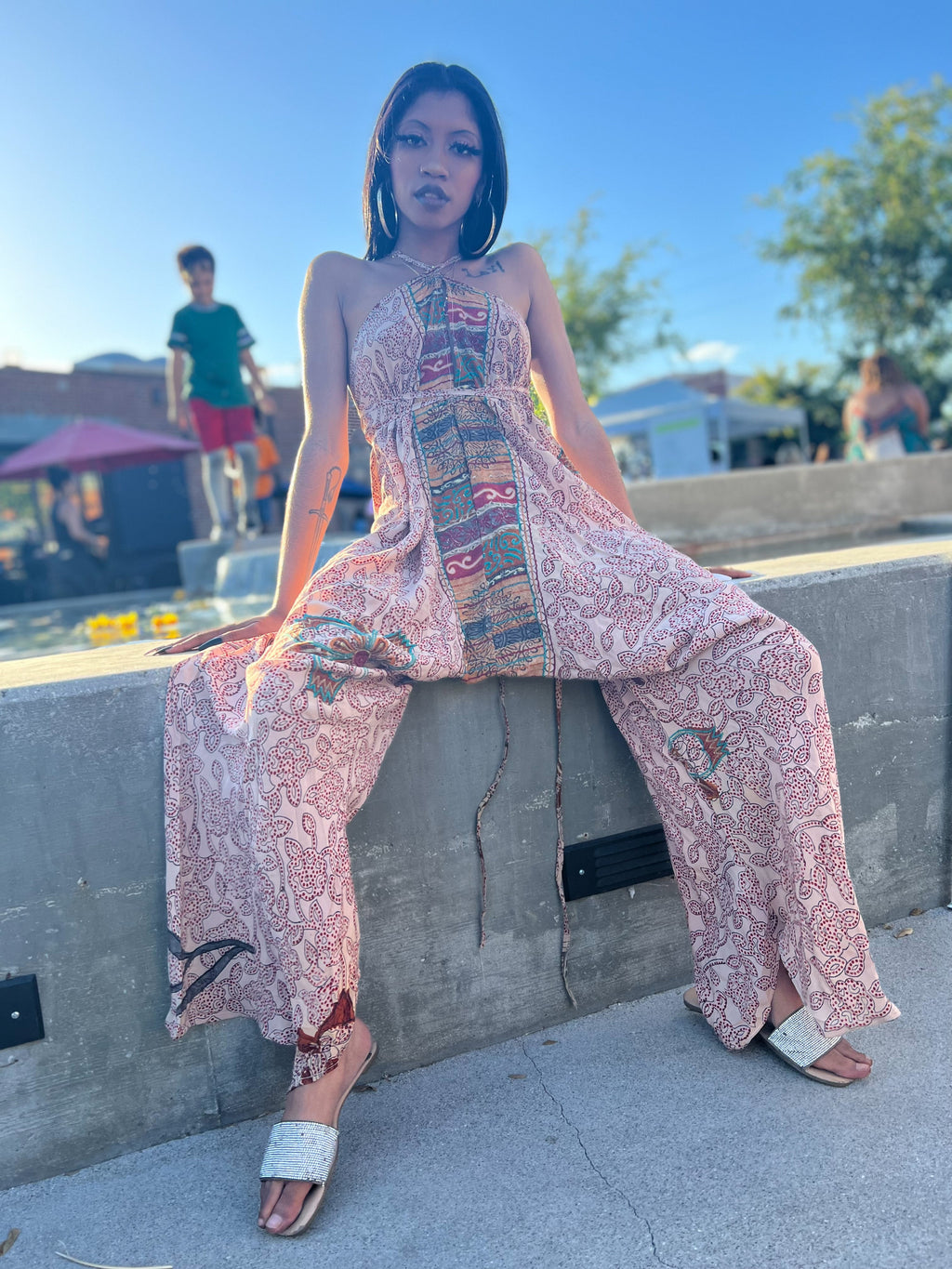 Bohemian Fire Jumpsuit