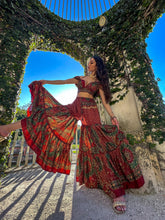 Load image into Gallery viewer, Royal Rani Sharara Pant Set
