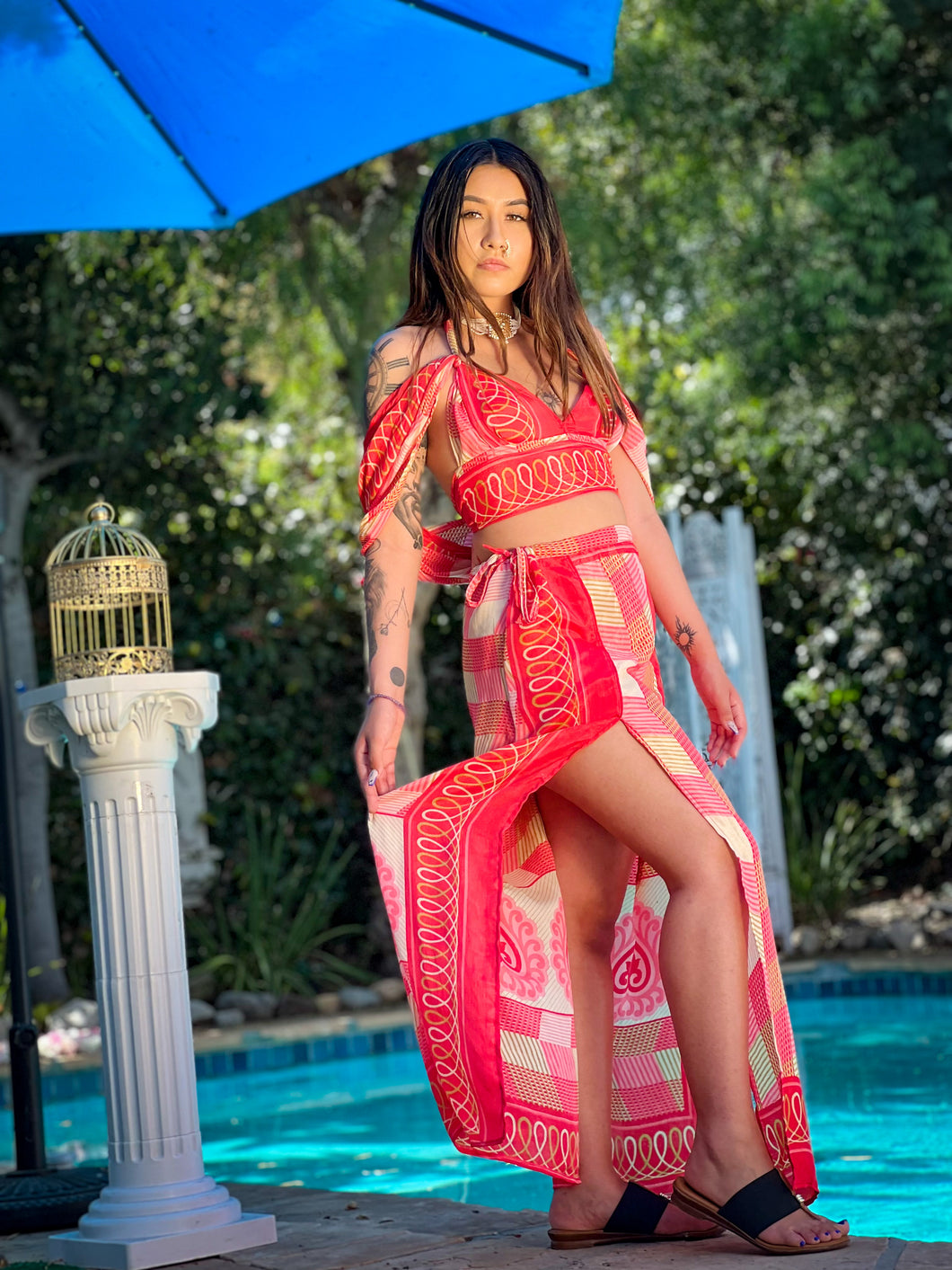 Bohemian Paisley Goddess Set