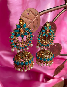 The Jasmine Jhumka Earrings
