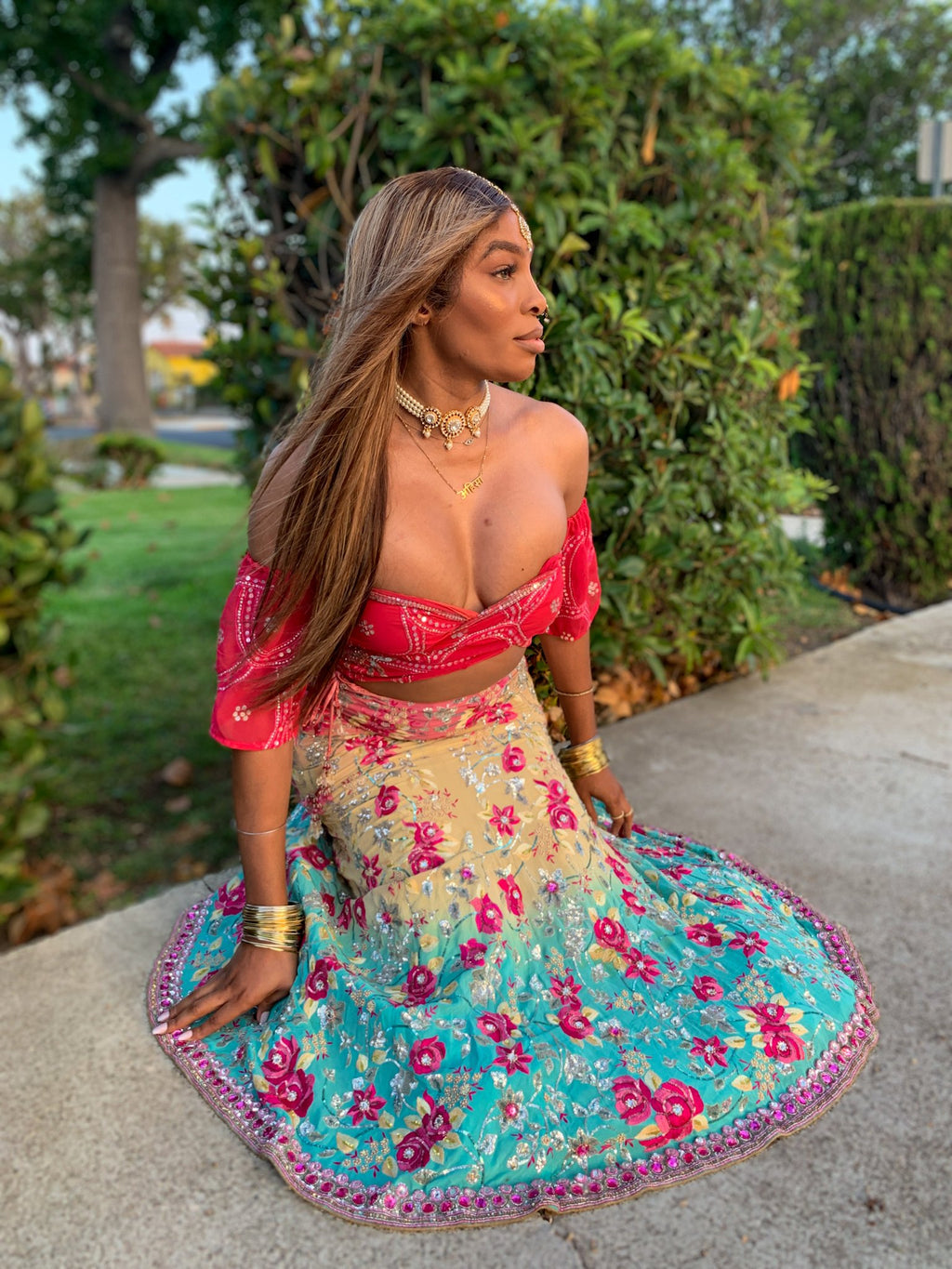 Blossom Baby Wrap Top