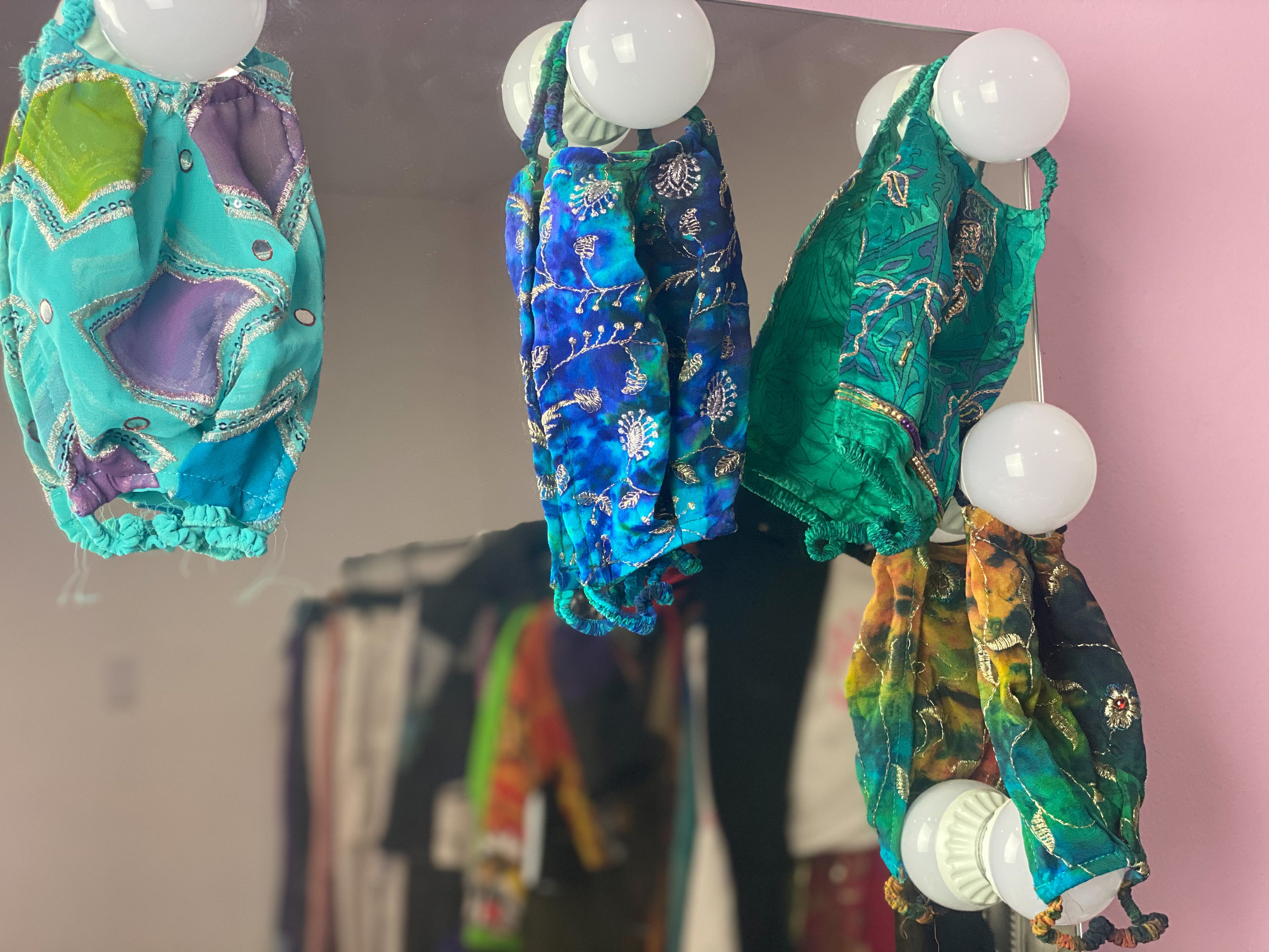 Jungle Tribe Tie Dye mask