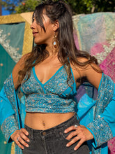 Load image into Gallery viewer, Sky Halter Top
