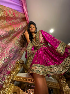 Lotus Flower Bomb Babydoll Dress