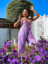 Load image into Gallery viewer, Lilac Sanskrit Jumpsuit
