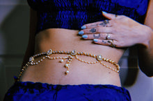 Load image into Gallery viewer, Mermaid scale Goddess belly dancing gypsy Belt
