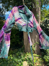 Load image into Gallery viewer, Cosmic Ocean Sanskrit Top
