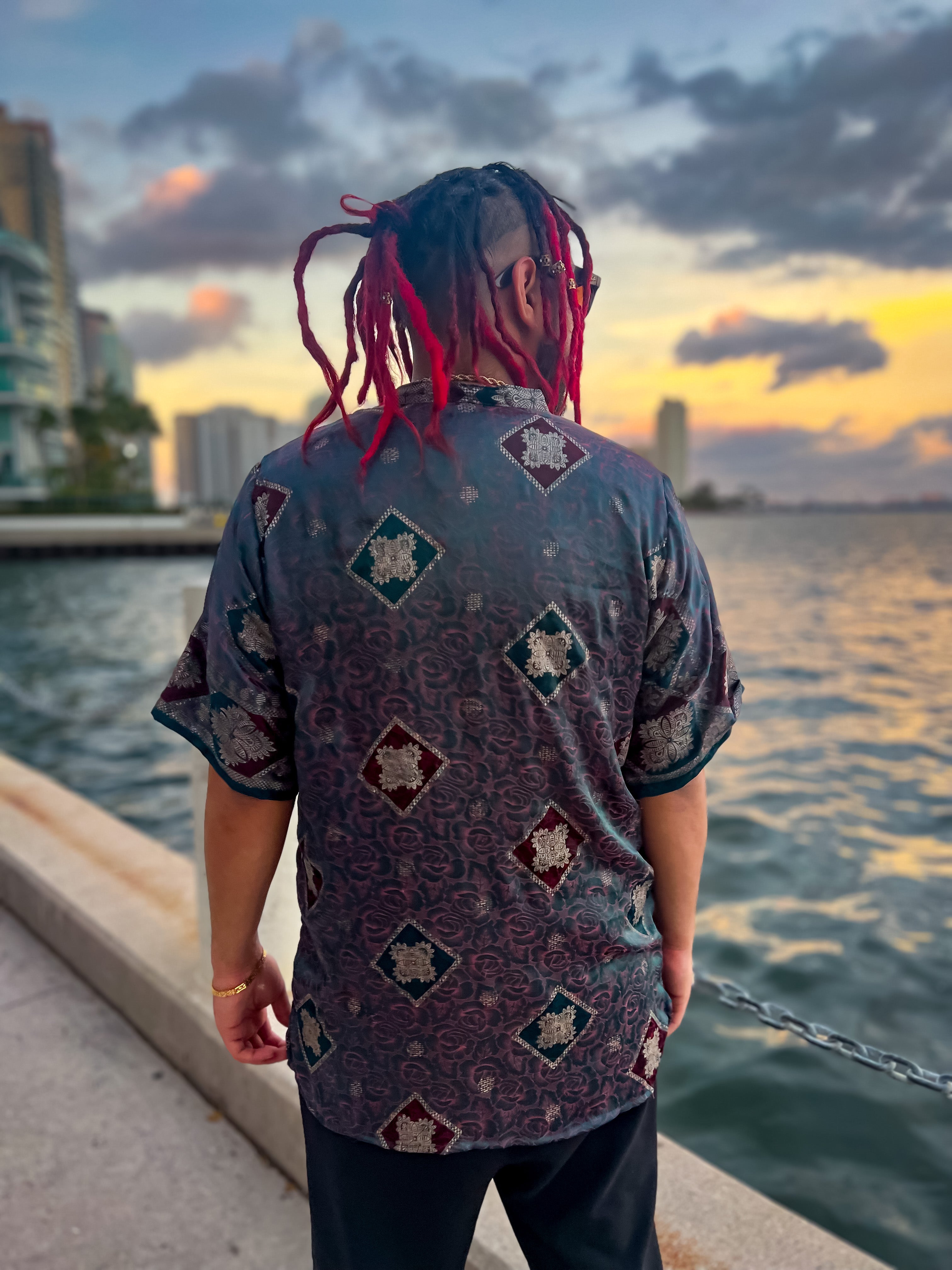 Midnight Bohemia Kurta Shirt