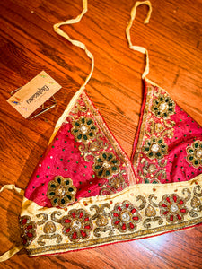 Strawberry Moon Halter Top ( Large cup size)