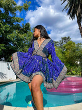 Load image into Gallery viewer, Midnight Blue Mini Babydoll Dress
