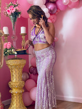 Load image into Gallery viewer, Lilac Mermaid Dreams Skirt
