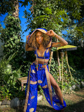Load image into Gallery viewer, Sapphire Gold Jasmine Set
