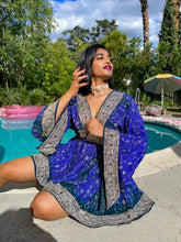 Load image into Gallery viewer, Midnight Blue Mini Babydoll Dress
