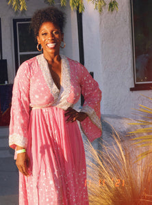 The Pink Cinderella Robe Jacket Dress Kimono