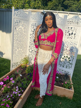Load image into Gallery viewer, Pink lotus halter top
