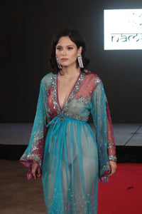 Icy Queen Anarkali Dress