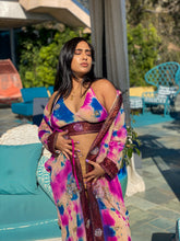 Load image into Gallery viewer, Cosmic Nirvana Goddess Hoodie Robe halter Set
