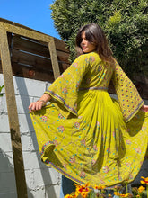 Load image into Gallery viewer, Fairy Garden Anarkali Jacket Dress
