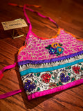 Blossom Royal Halter Top