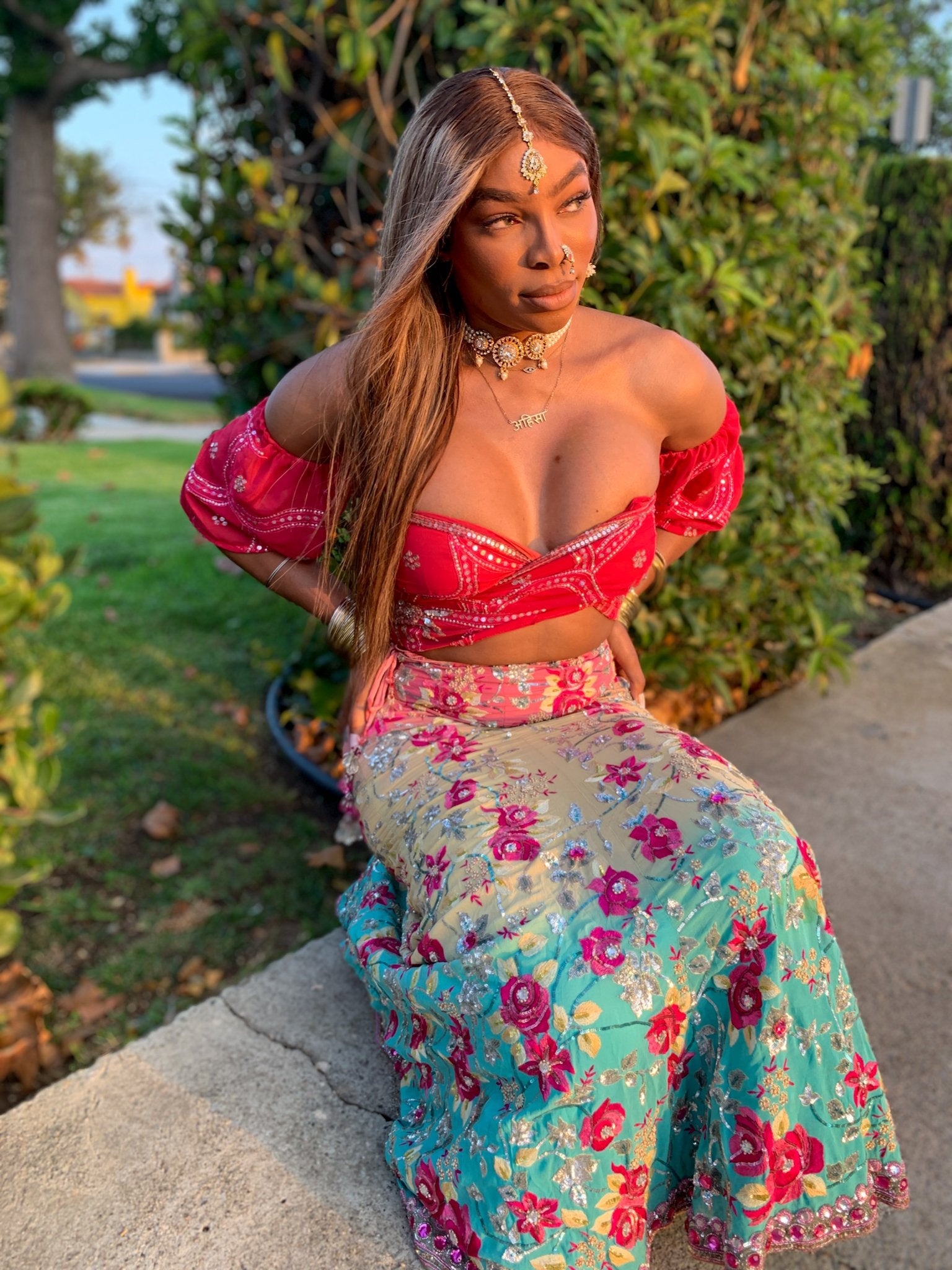 Blossom Baby Wrap Top