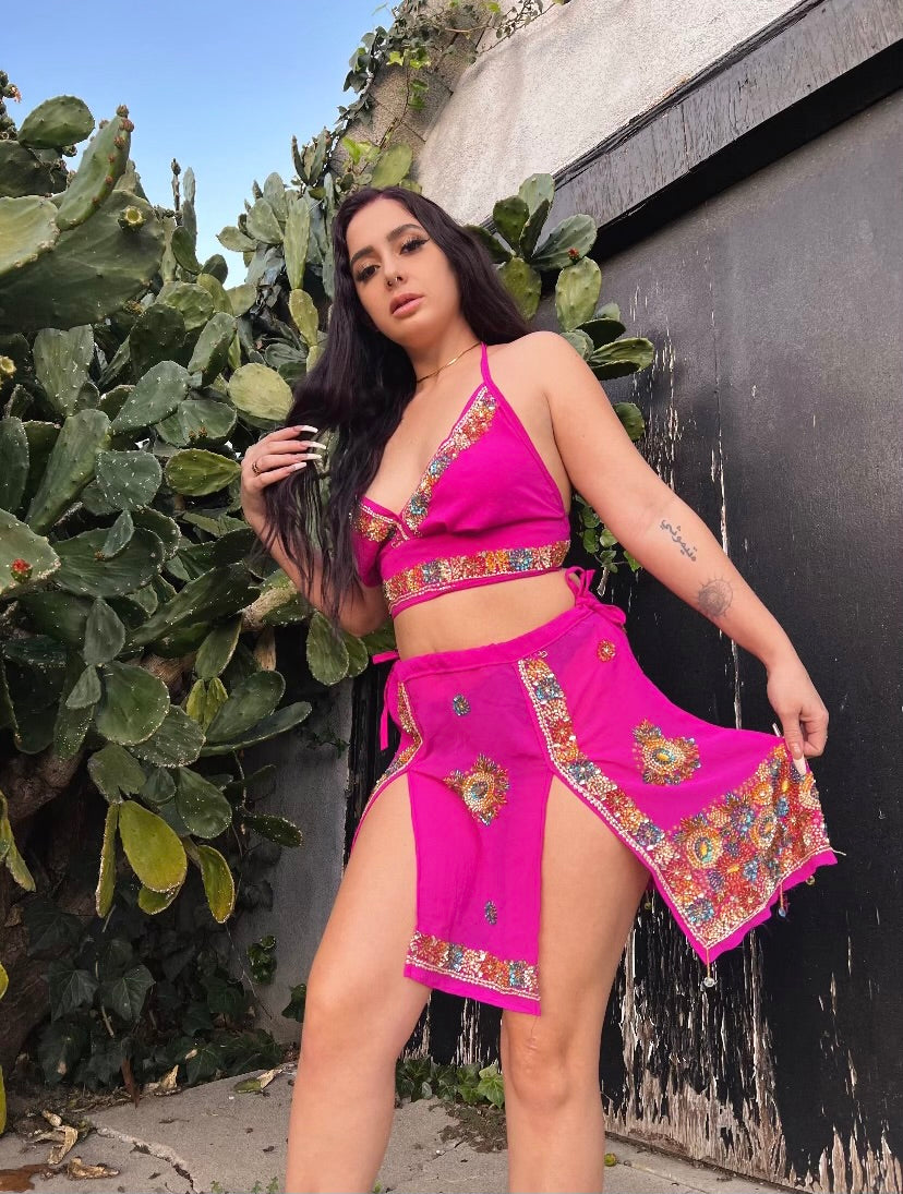 Pink Sunset Mini Katana Set