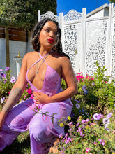 Load image into Gallery viewer, Lilac Sanskrit Jumpsuit
